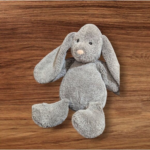 Tanjier Outlets Plush Bunny Rabbit 12" Gray soft cuddly  stuffed animal toy - Picture 1 of 10